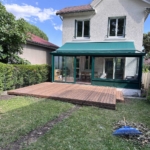 Terrasse bois à Sèvres (92) réalisée avec un kit Cover Green - vue 2