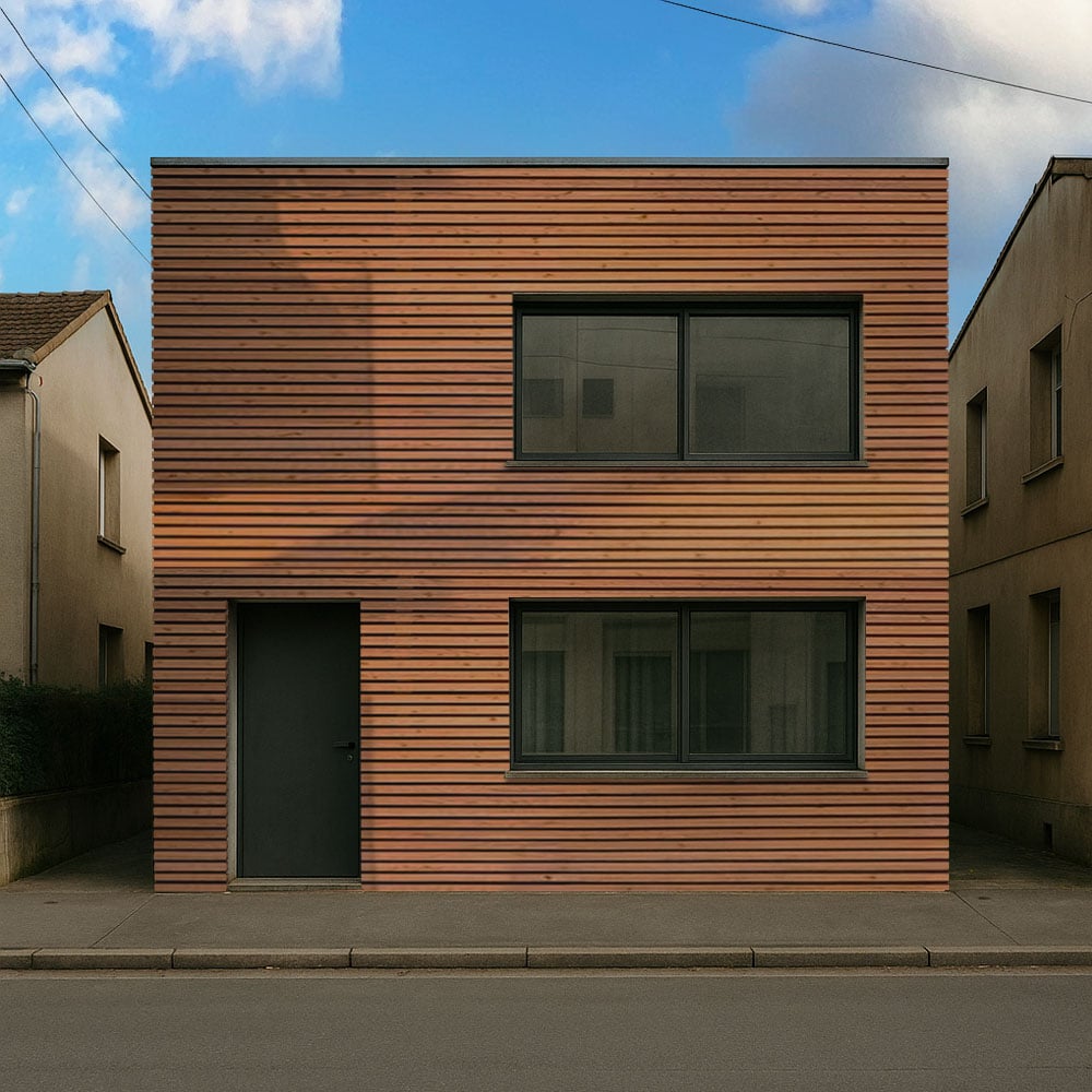 Panneau Bardage Bois Horizontal - Visuel Produit