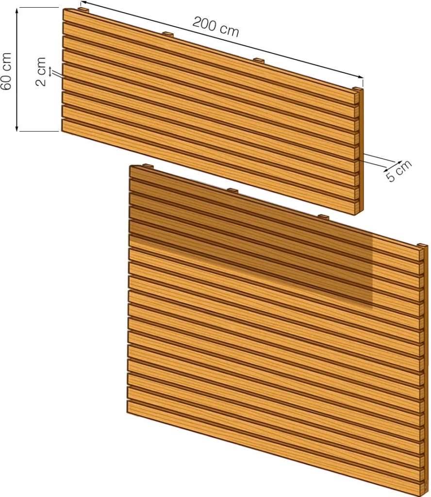 Panneau Bardage Horizontal 1