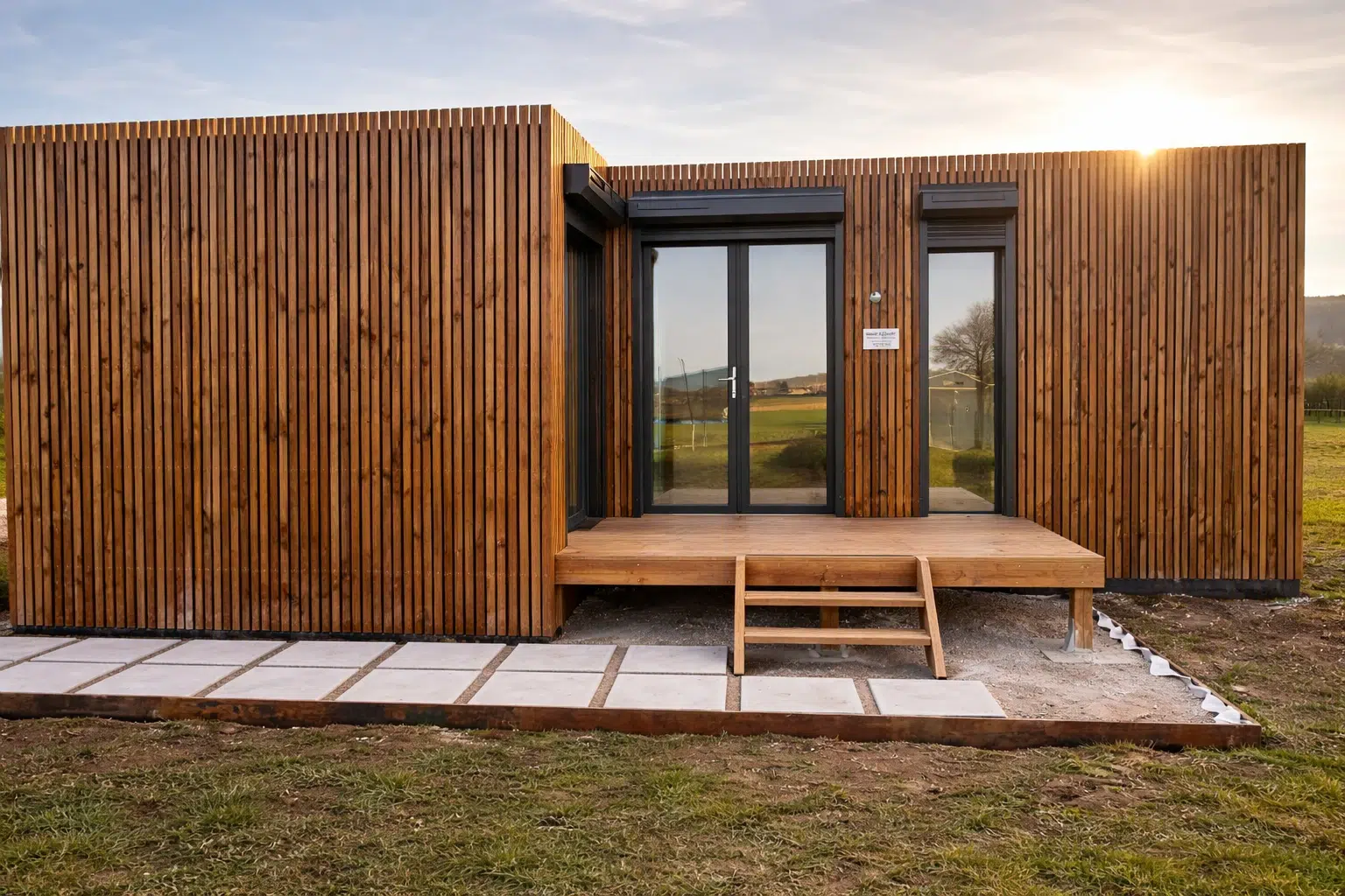 Studio de jardin en kit : le guide complet pour choisir, installer et habiter votre extension bois 1 Fondations sur plots réglables pour studio de jardin en kit sur terrain nivelé