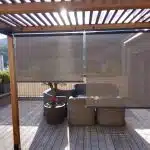 Pergola bois à Fontaine (38) réalisée avec un kit Cover Green - vue 3