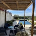 Pergola bois à Castres (81) réalisée avec un kit Cover Green - vue 2