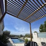 Pergola bois à Castres (81) réalisée avec un kit Cover Green - vue 3