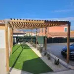 Pergola bois à Montélimar (26) réalisée avec un kit Cover Green - vue 5