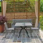 Pergola bois à Nouart (08) réalisée avec un kit Cover Green - vue 2