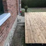 Terrasse bois à Chaumont-en-Vexin (60) réalisée avec un kit Cover Green - vue 4