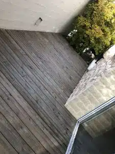 Terrasse en bois à Esbly (77) réalisée avec un kit Cover Green