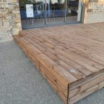 Terrasse bois à Rannée (35) réalisée avec un kit Cover Green - vue 4