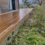 Terrasse bois à Villaz (74) réalisée avec un kit Cover Green - vue 2
