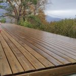 Terrasse bois à Villaz (74) réalisée avec un kit Cover Green - vue 5