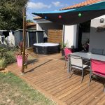 Terrasse bois à Le Bignon (44) réalisée avec un kit Cover Green - vue 3