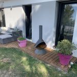 Terrasse bois à Le Bignon (44) réalisée avec un kit Cover Green - vue 4