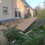 Terrasse bois à Offemont (90) réalisée avec un kit Cover Green - vue 3