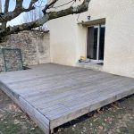 Terrasse bois à Renage (38) réalisée avec un kit Cover Green - vue 2