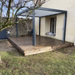 Terrasse bois à Renage (38) réalisée avec un kit Cover Green - vue 3