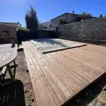 Terrasse bois à Saint-Aunès (34) réalisée avec un kit Cover Green - vue 3
