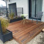Terrasse bois à Saint-Genix-sur-Guiers (73) réalisée avec un kit Cover Green - vue 2