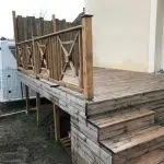 Terrasse bois à Taverny (95) réalisée avec un kit Cover Green - vue 4