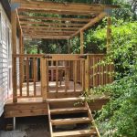 Pergola bois à Vitrolles (13) réalisée avec un kit Cover Green - vue 2