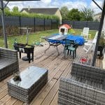 Terrasse bois à Gauciel (27) réalisée avec un kit Cover Green - vue 2