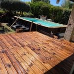 Terrasse bois à Draguignan (83) réalisée avec un kit Cover Green - vue 2