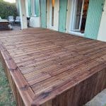 Terrasse bois à Draguignan (83) réalisée avec un kit Cover Green - vue 3