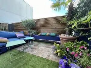 Clôture bois à Paris (75), réalisation Cover Green en kit