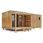 Studio de jardin en kit GEKA Cover Green