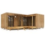 Studio de jardin en kit GEKA Cover Green